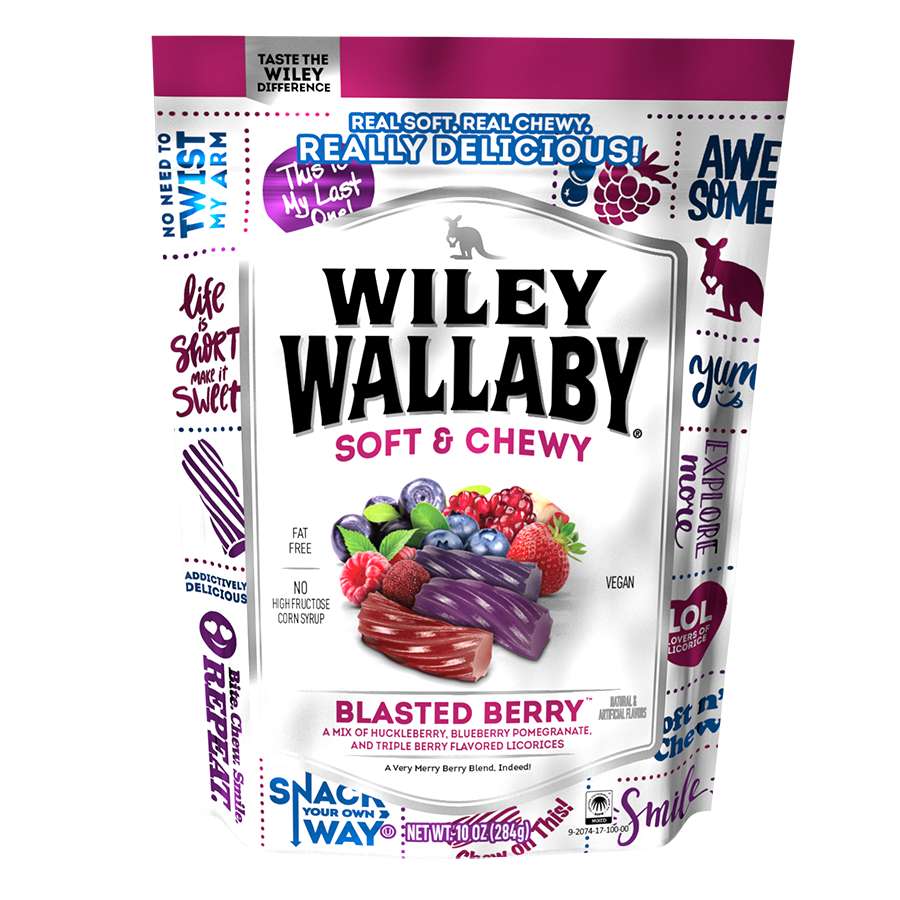 Blasted Berry Licorice bag front
