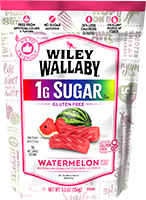 Wiley Wallaby 1G Sugar/Gluten Free Watermelon Licorice