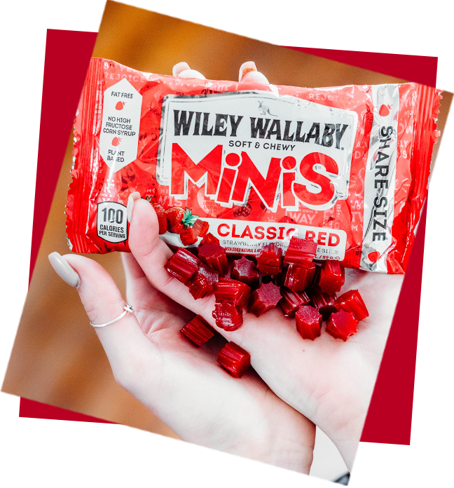 Wiley Wallaby Minis - Classic Red